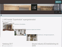 Tablet Screenshot of l-uks.ee